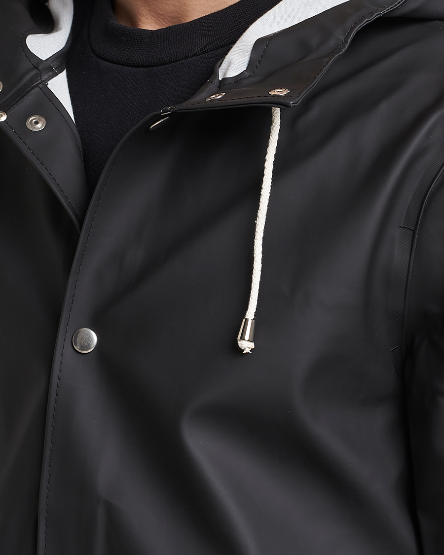 Mies | Takit | Stutterheim | Stockholm Raincoat Black