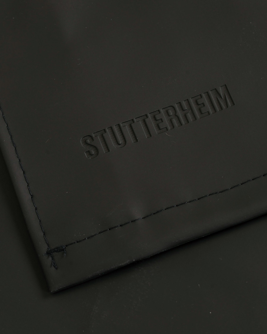 Mies | Takit | Stutterheim | Stockholm Raincoat Black