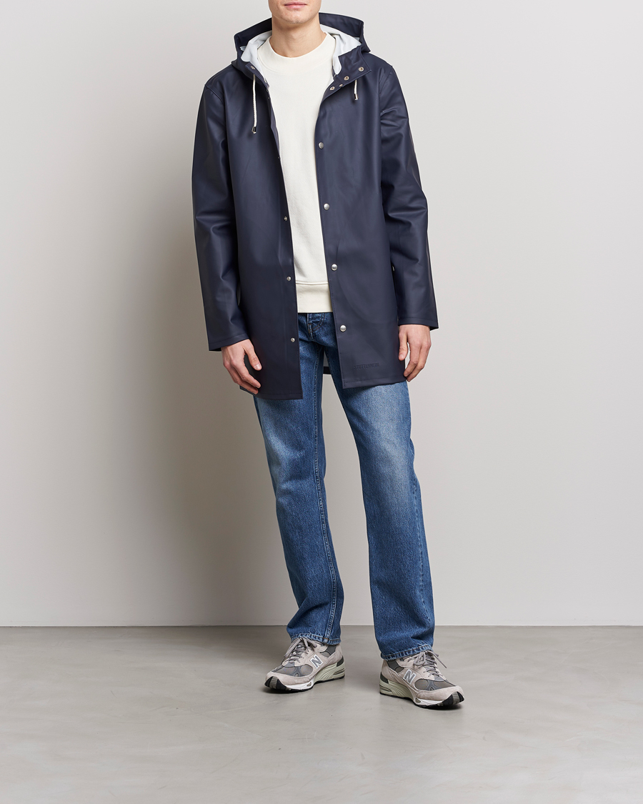 Mies | Takit | Stutterheim | Stockholm Raincoat Navy
