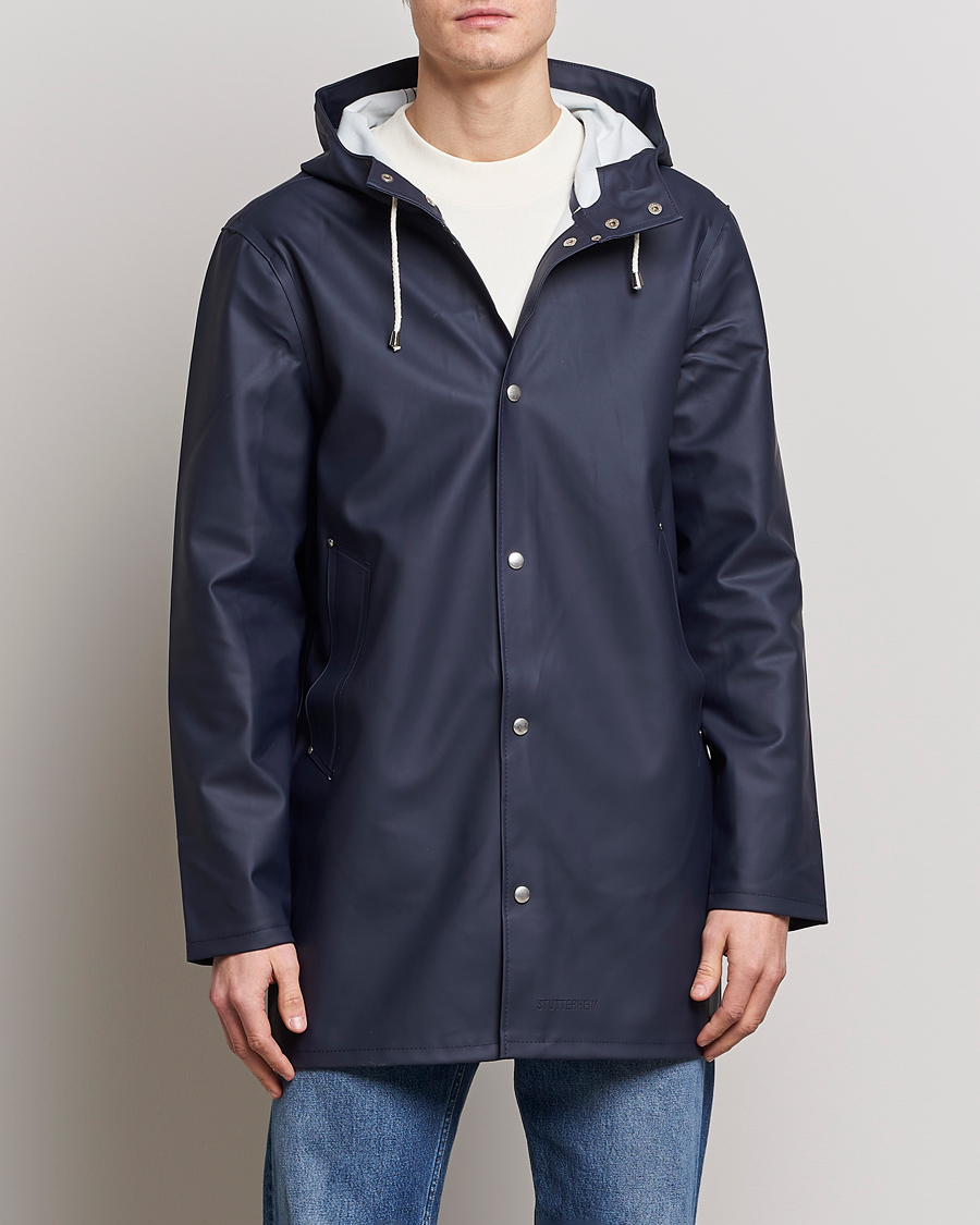 Mies | Takit | Stutterheim | Stockholm Raincoat Navy