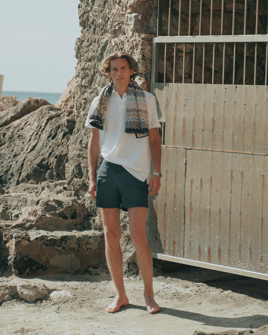 Mies | Pikeet | Sunspel | Riviera Polo Shirt White