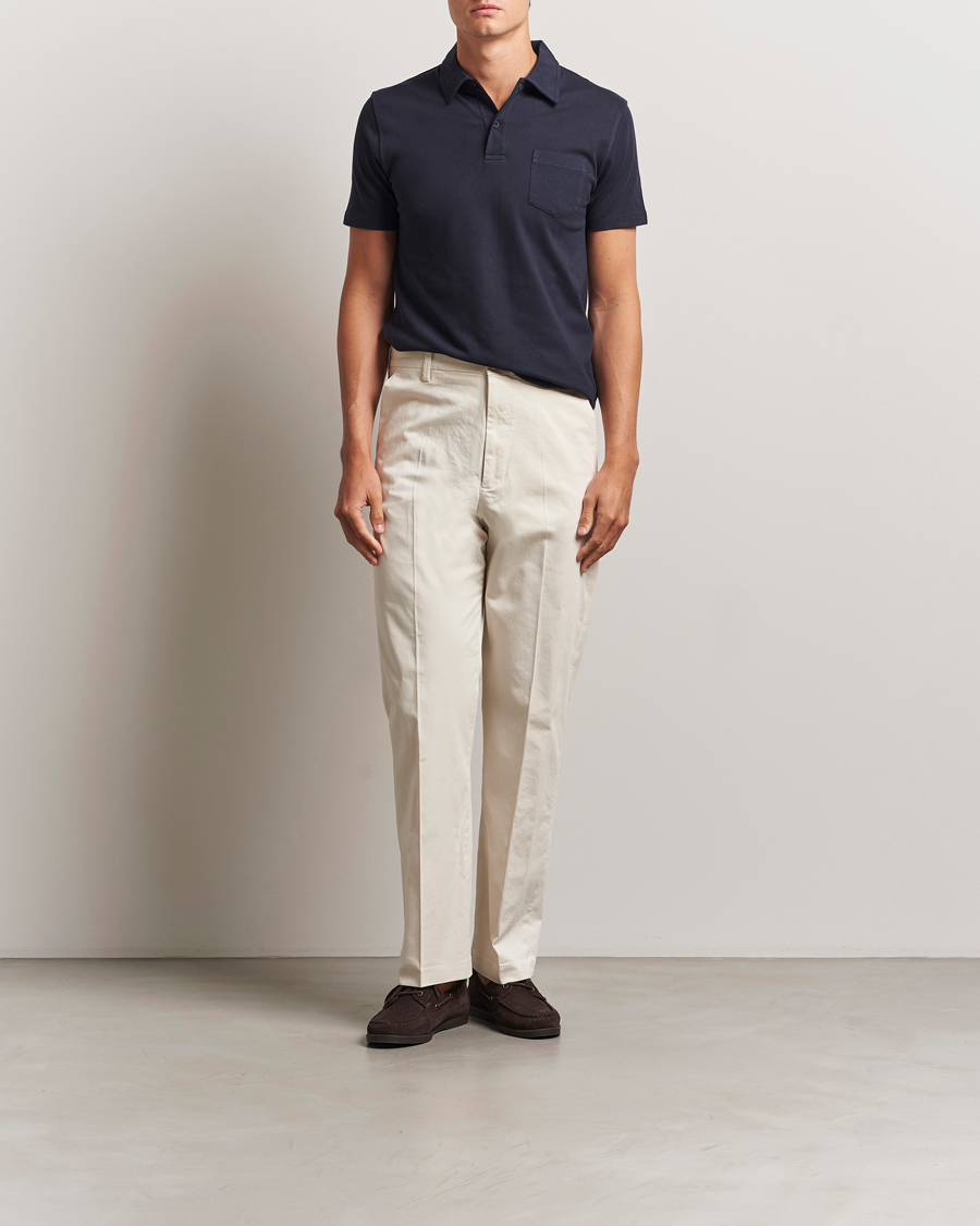 Mies | Pikeet | Sunspel | Riviera Polo Shirt Navy
