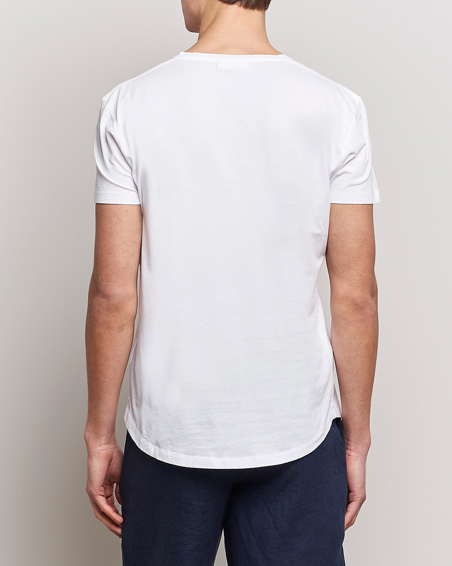Mies | T-paidat | Orlebar Brown | OB V-Neck Tee White