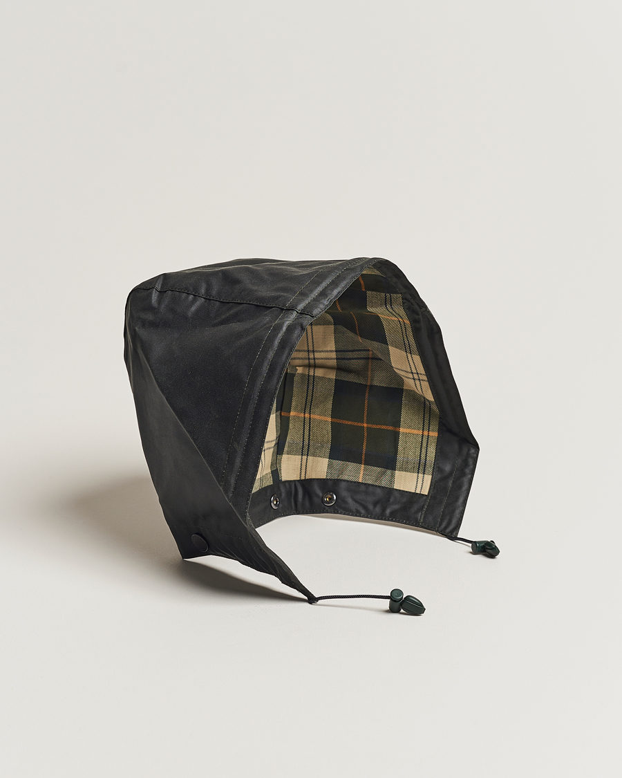 Mies | Takit | Barbour Lifestyle | Waxed Cotton Hood Sage