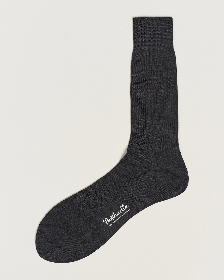 Mies | Alusvaatteet | Pantherella | Naish Merino/Nylon Sock Charcoal