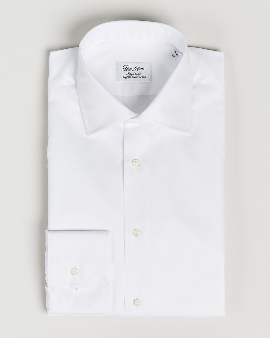 Miehet |  | Stenströms | Fitted Body Shirt White