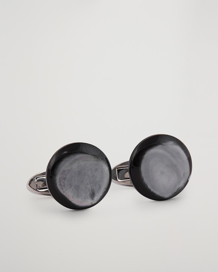 Mies | Kalvosinnapit | Stenströms | Mother of Pearl Cufflink Grey