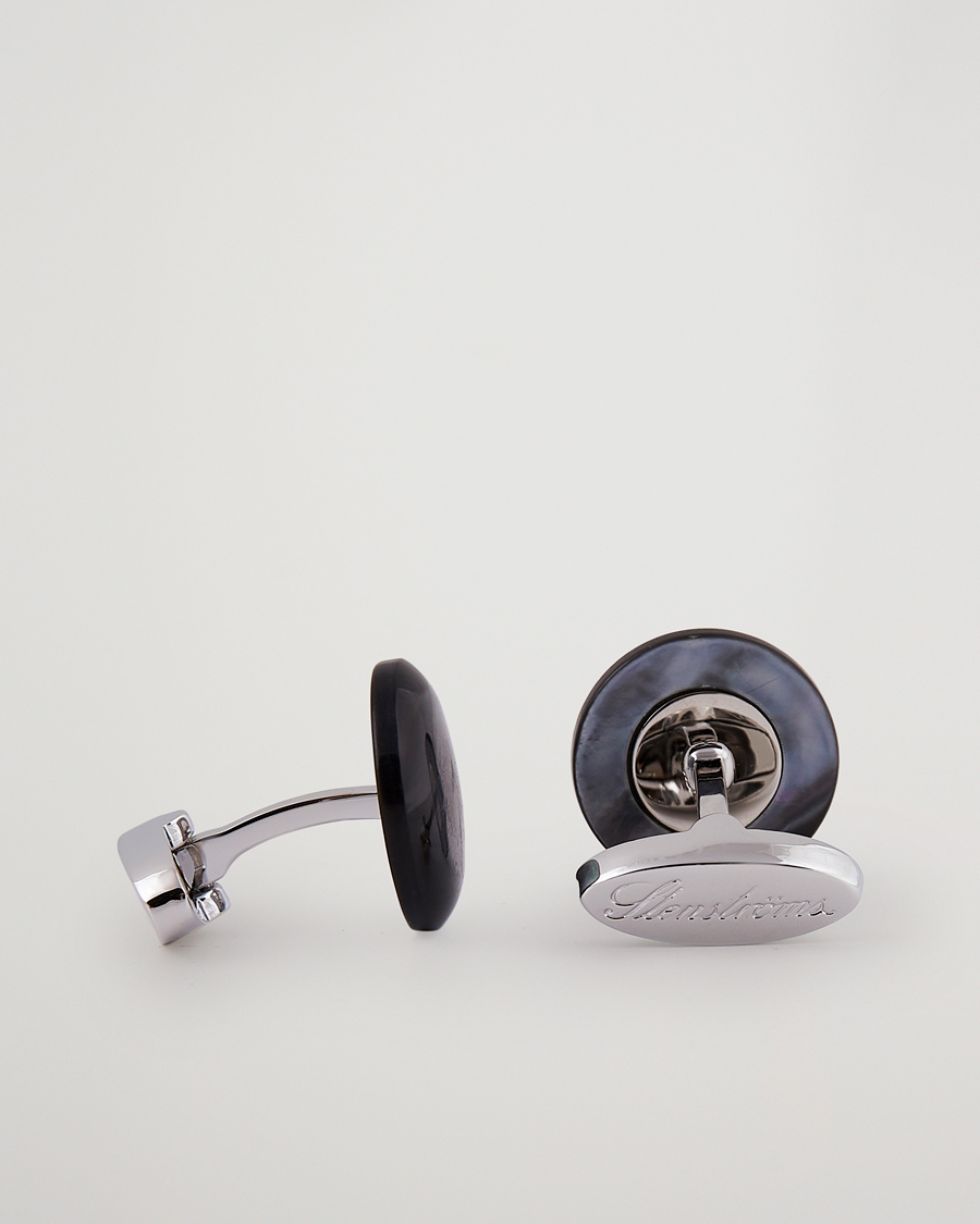 Mies | Kalvosinnapit | Stenströms | Mother of Pearl Cufflink Grey