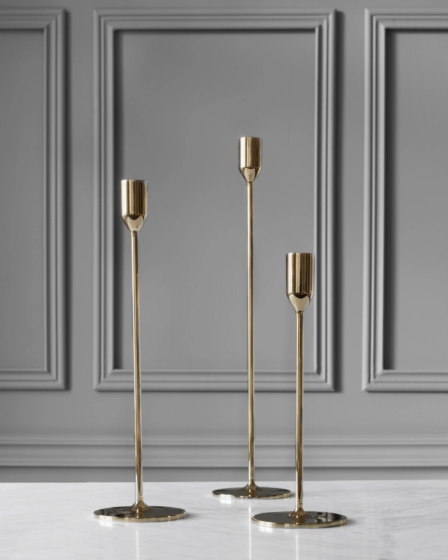 Mies | Skultuna Nightlight Candlestick Brass S | Skultuna | Nightlight Candlestick Brass S