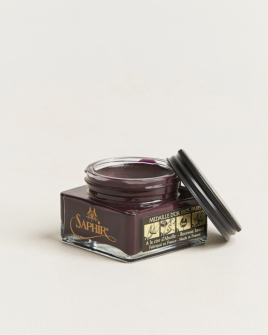 Mies | Kenkien huolto | Saphir Medaille d'Or | Creme Pommadier 1925 75 ml Burgundy