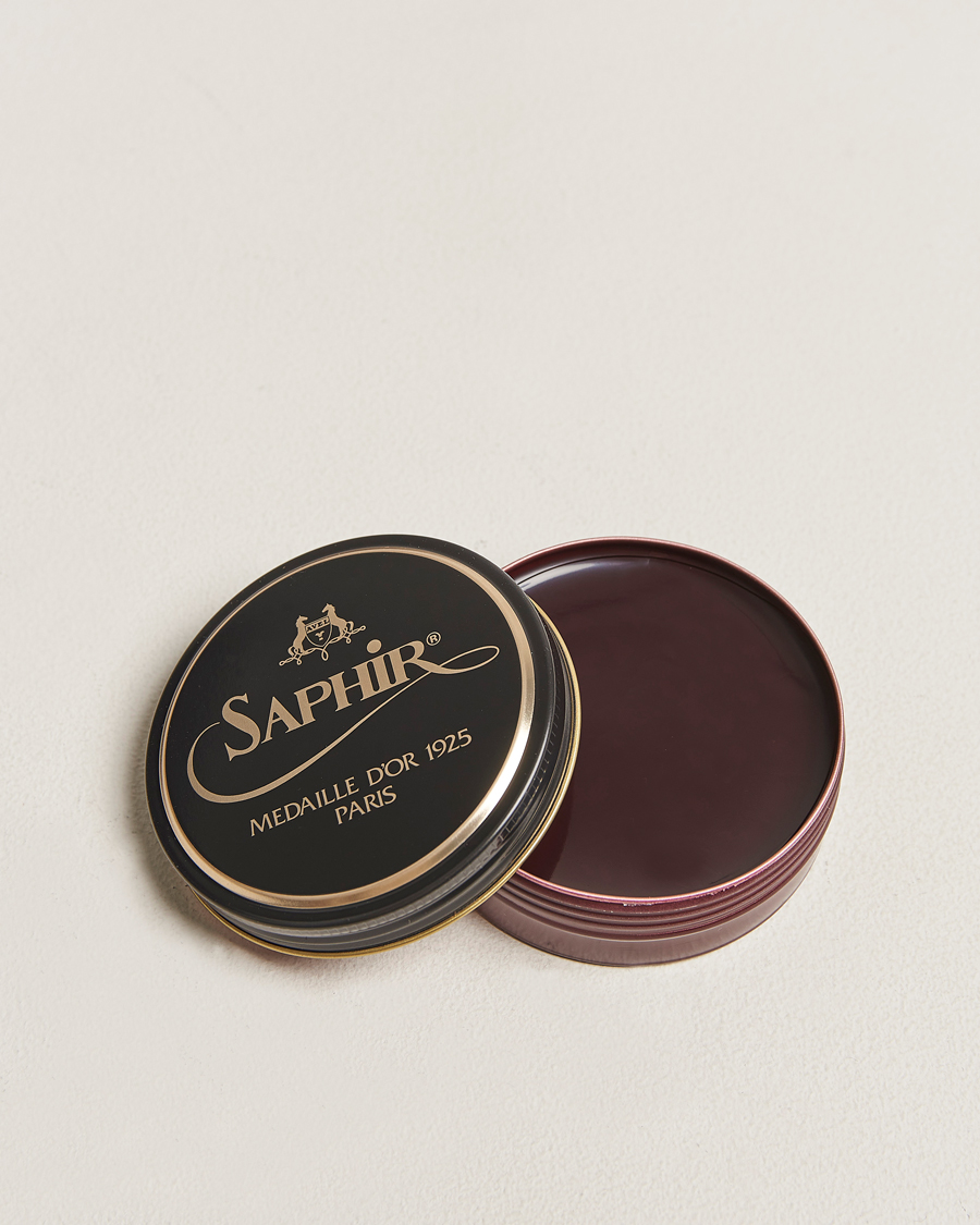 Mies | Kenkien huolto | Saphir Medaille d'Or | Pate De Lux 50 ml Mahogany