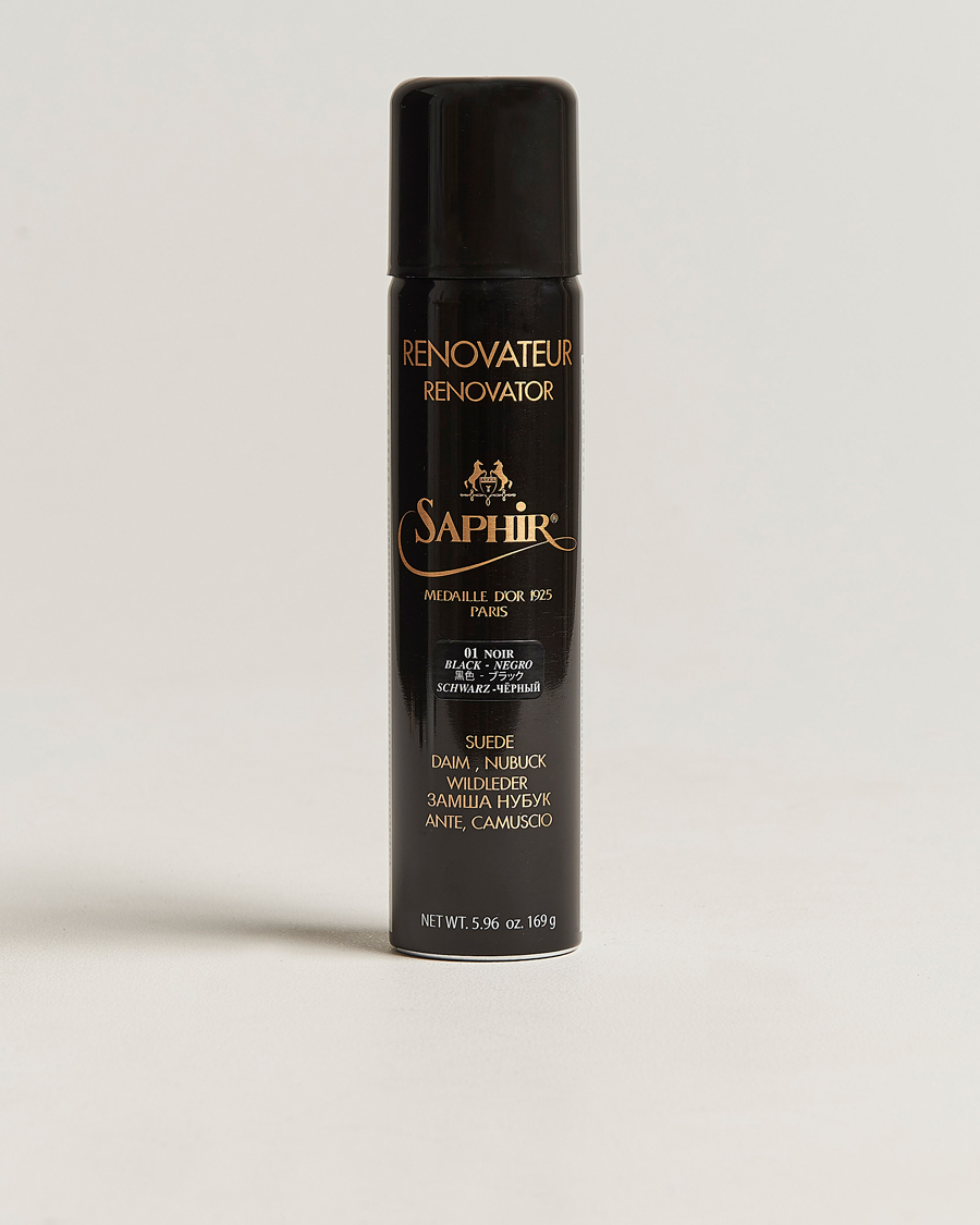 Mies | Kenkien huolto | Saphir Medaille d'Or | Renovateur Suede 250 ml Spray Black