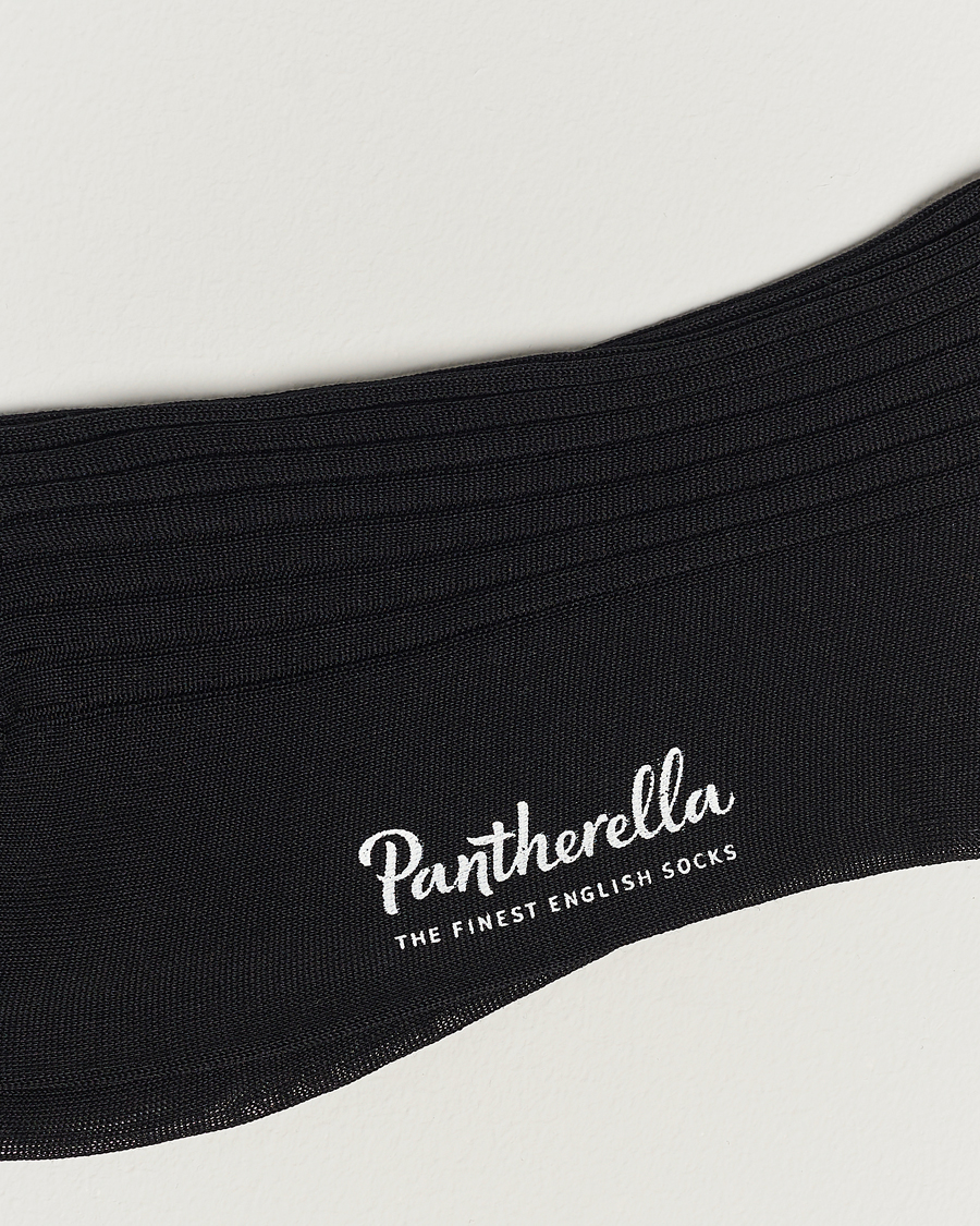 Mies | Alusvaatteet | Pantherella | Vale Cotton Socks Black