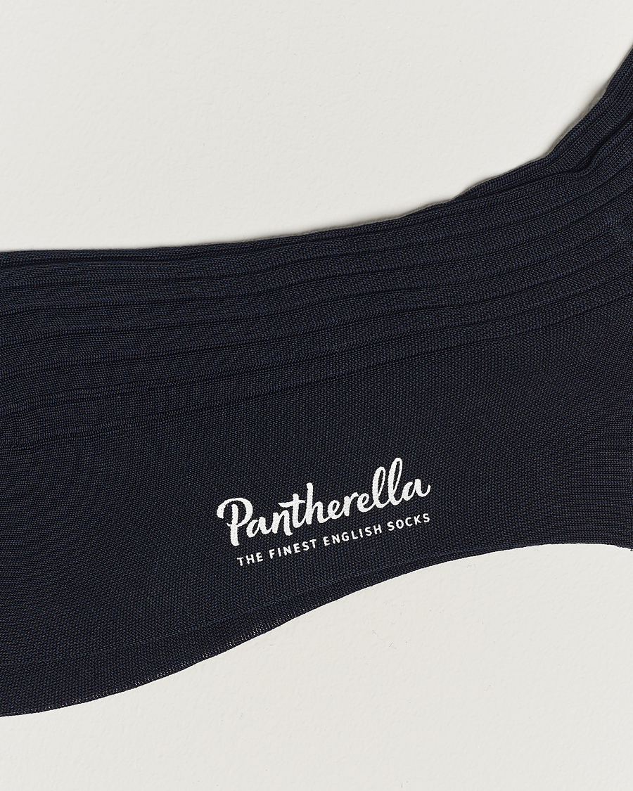 Mies | Alusvaatteet | Pantherella | Vale Cotton Long Socks Navy