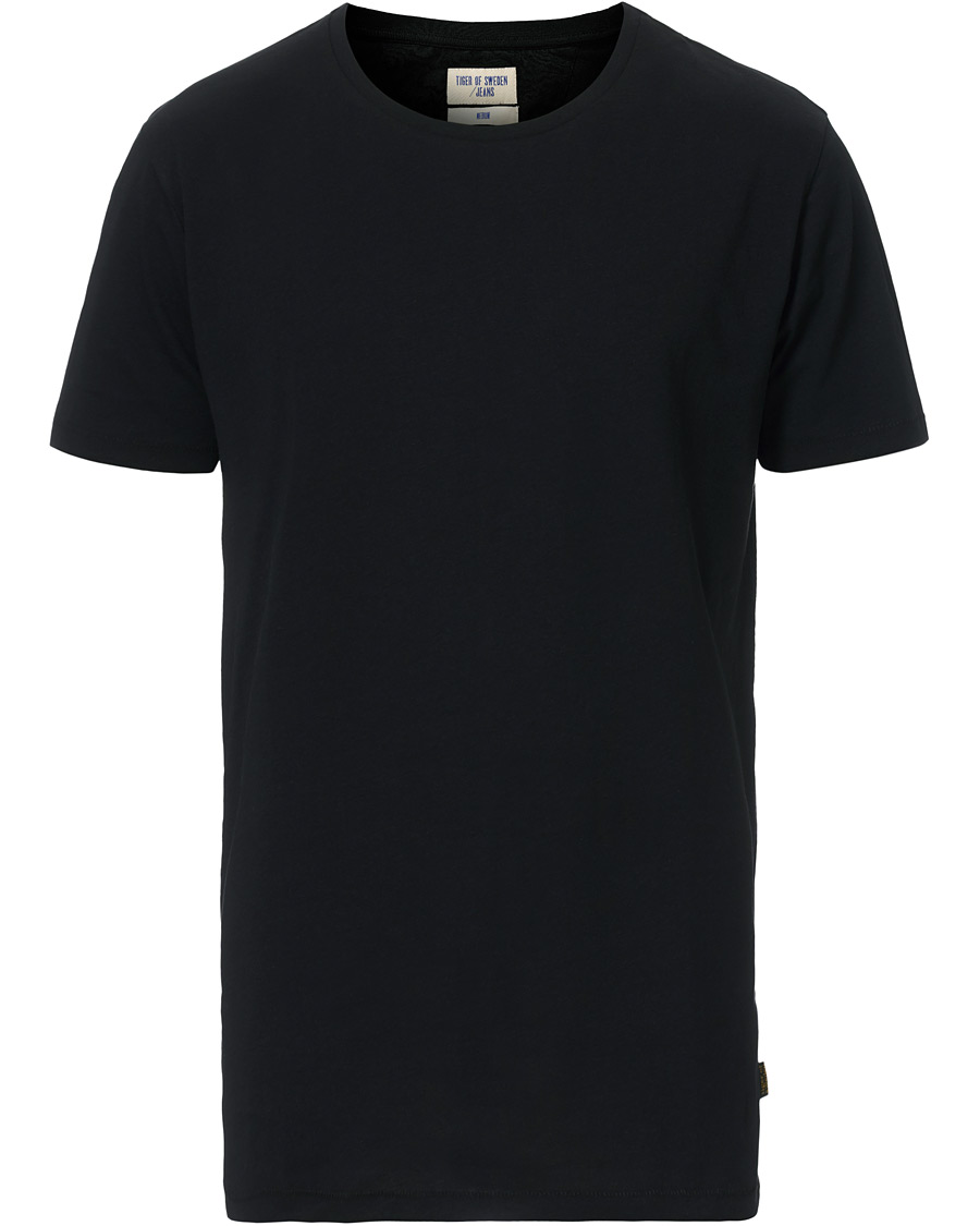 Mies | T-paidat | Tiger of Sweden | Corey Solid Tee Black