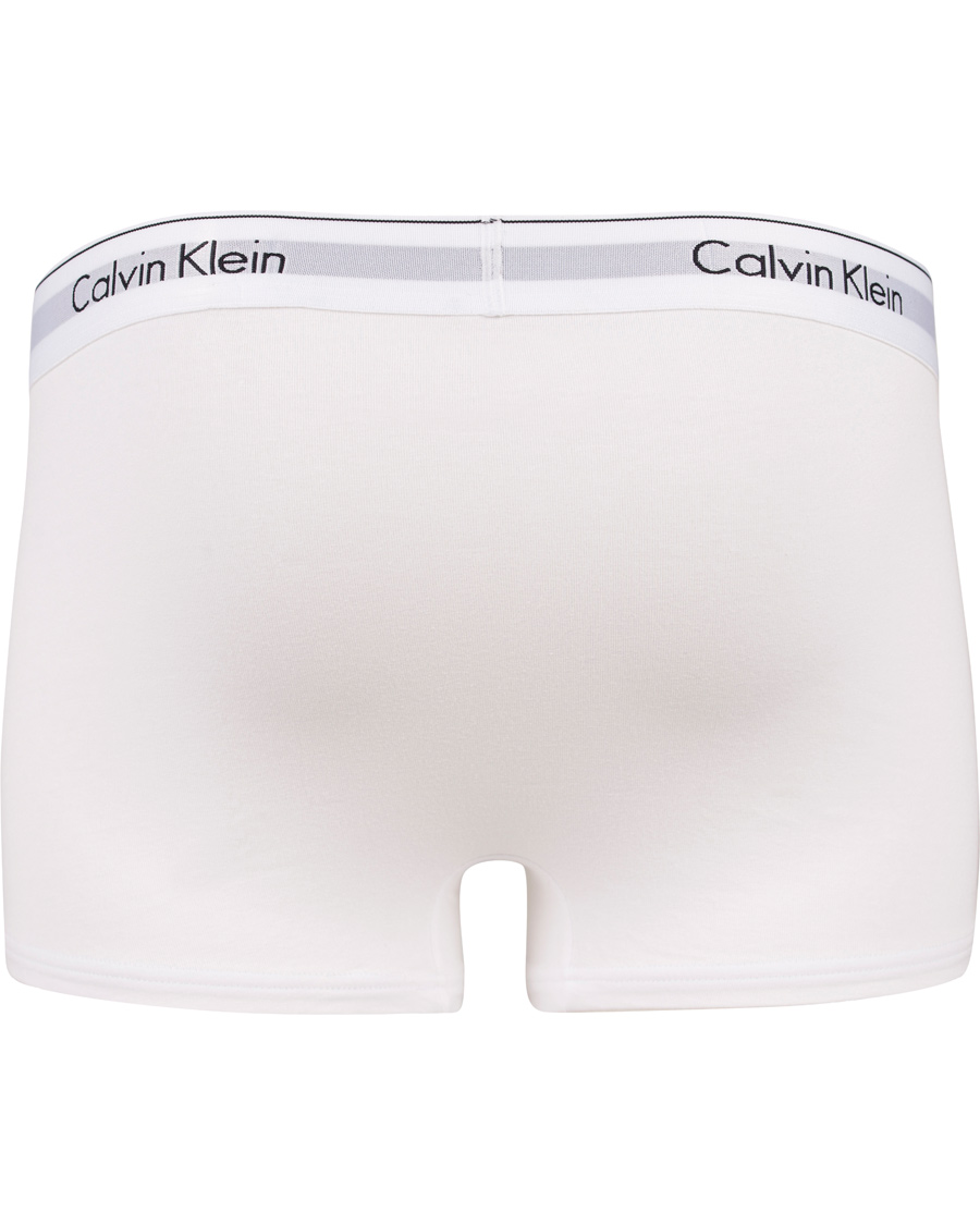 Mies | Alusvaatteet | Calvin Klein | Modern Cotton Stretch Trunk 2-Pack White
