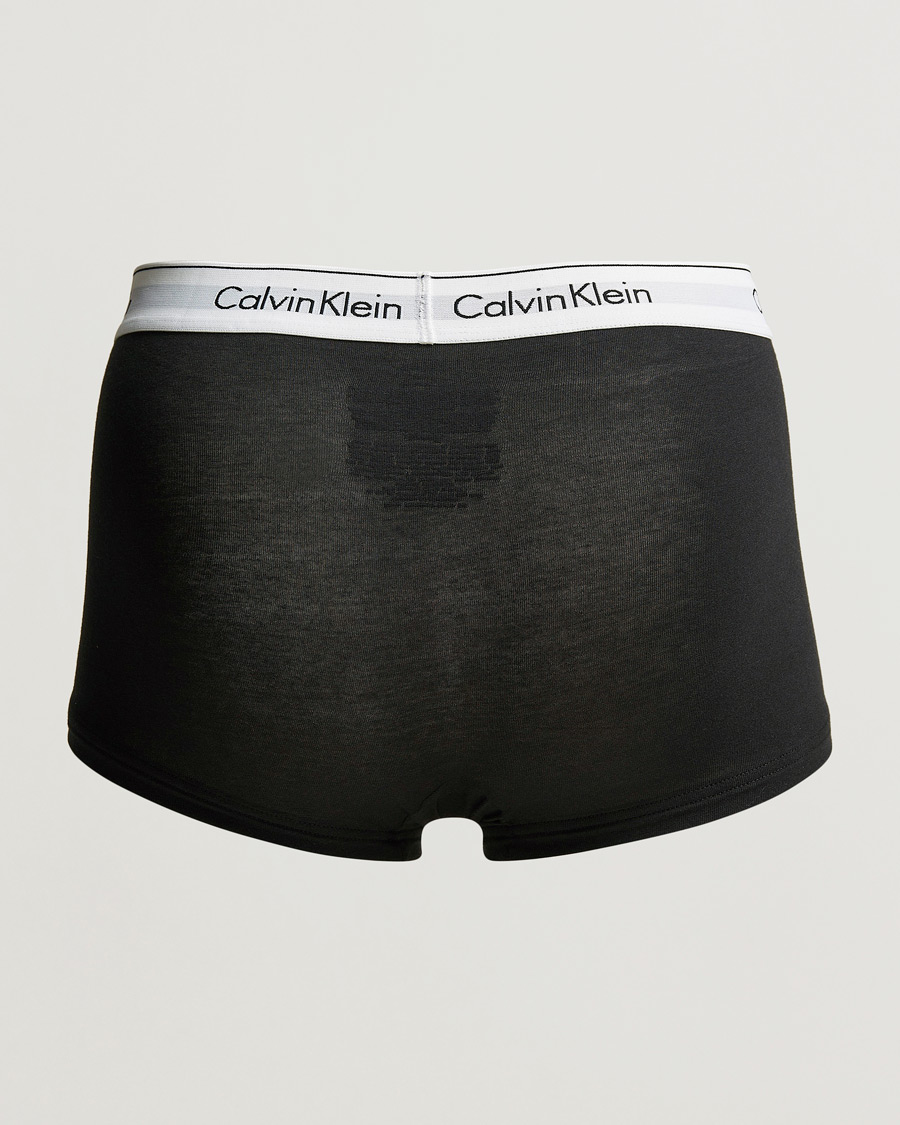 Mies | Alusvaatteet | Calvin Klein | Modern Cotton Stretch Trunk 2-Pack Black