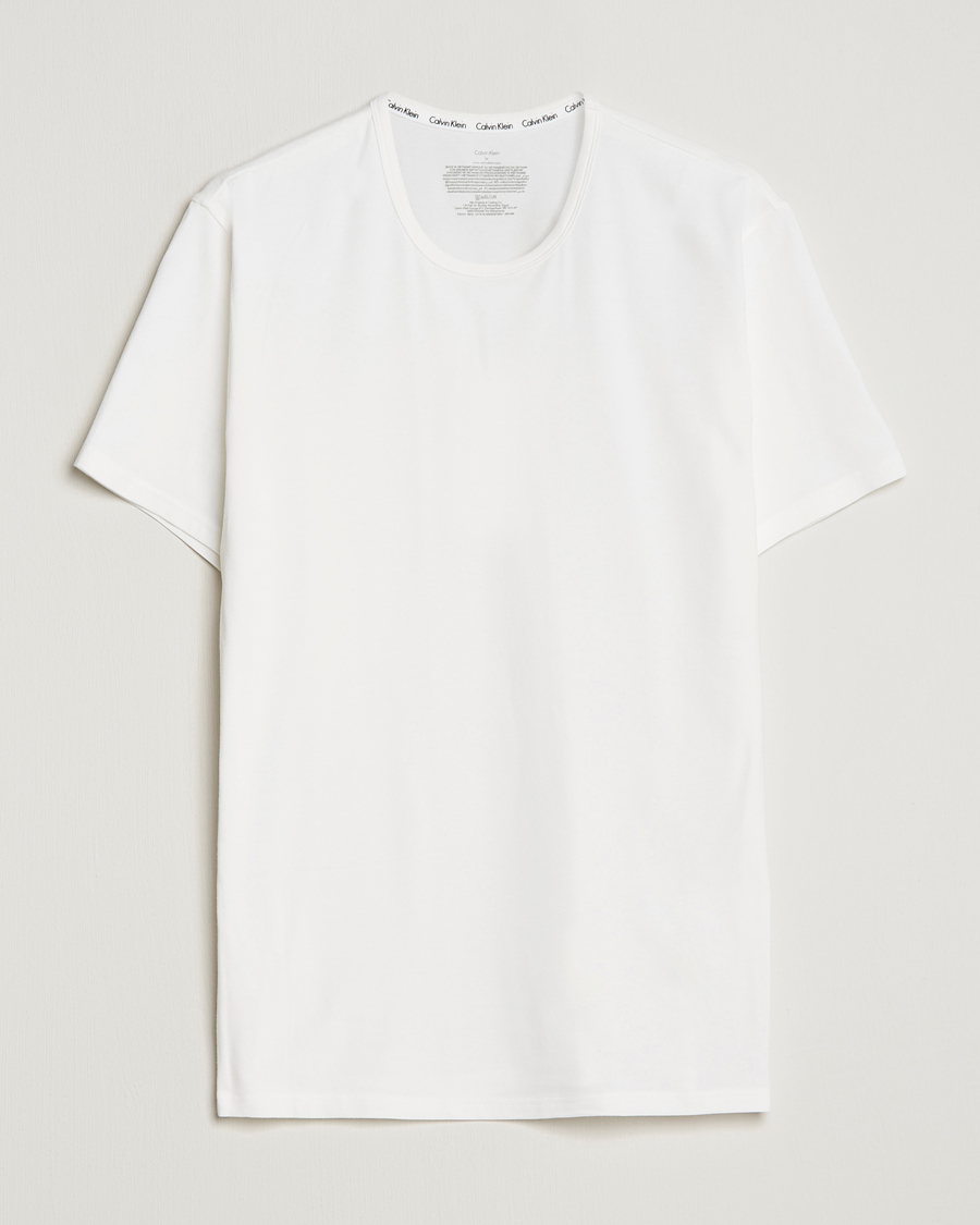 Miehet |  | Calvin Klein | Cotton Crew Neck Tee 2- Pack White