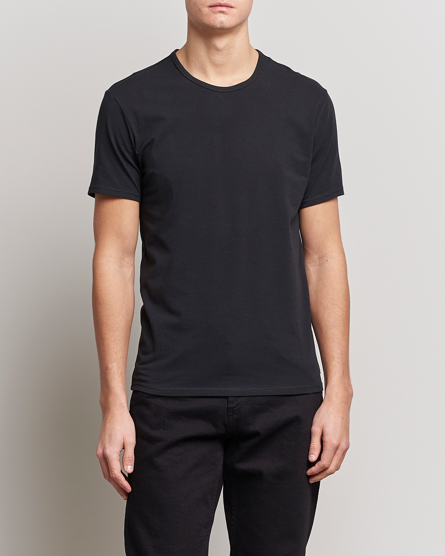 Mies | T-paidat | Calvin Klein | Cotton Crew Neck Tee 2- Pack Black