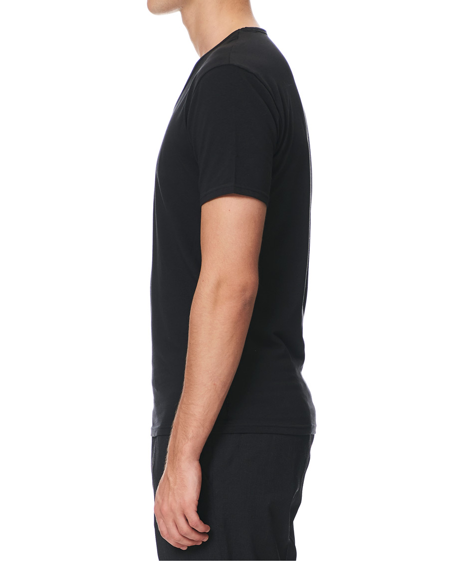 Mies | T-paidat | Calvin Klein | Cotton V-Neck Tee 2-Pack Black