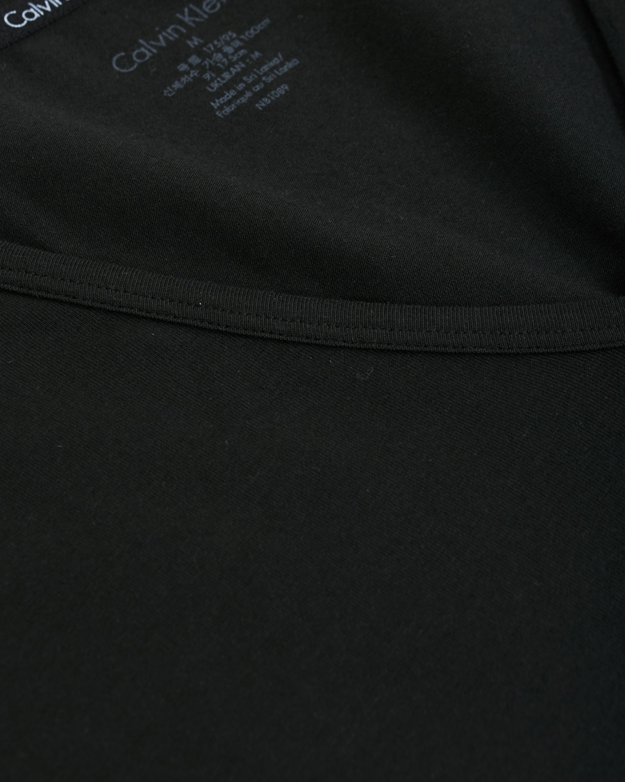 Mies | T-paidat | Calvin Klein | Cotton V-Neck Tee 2-Pack Black
