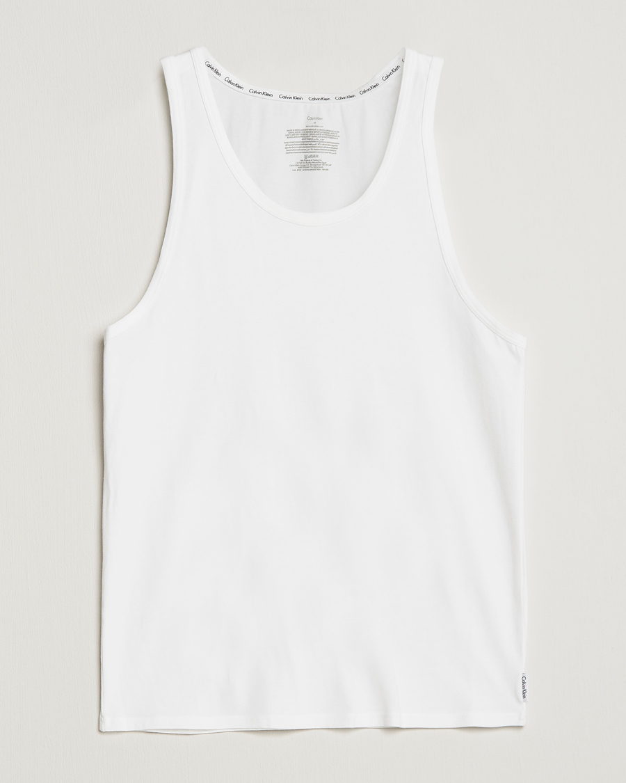 Mies |  | Calvin Klein | Cotton Tank Top 2-Pack White