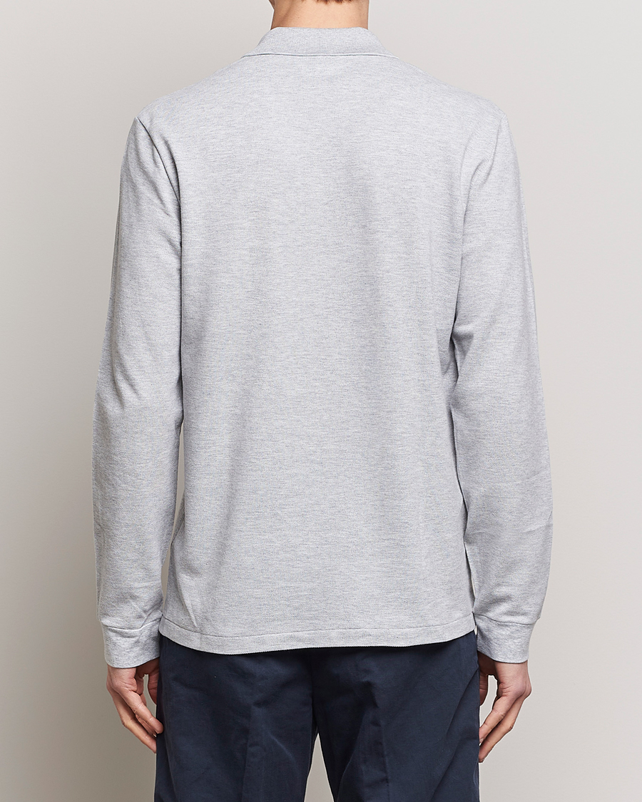 Mies | Pikeet | Lacoste | Original Long Sleeve Polo Piké Silver Chine