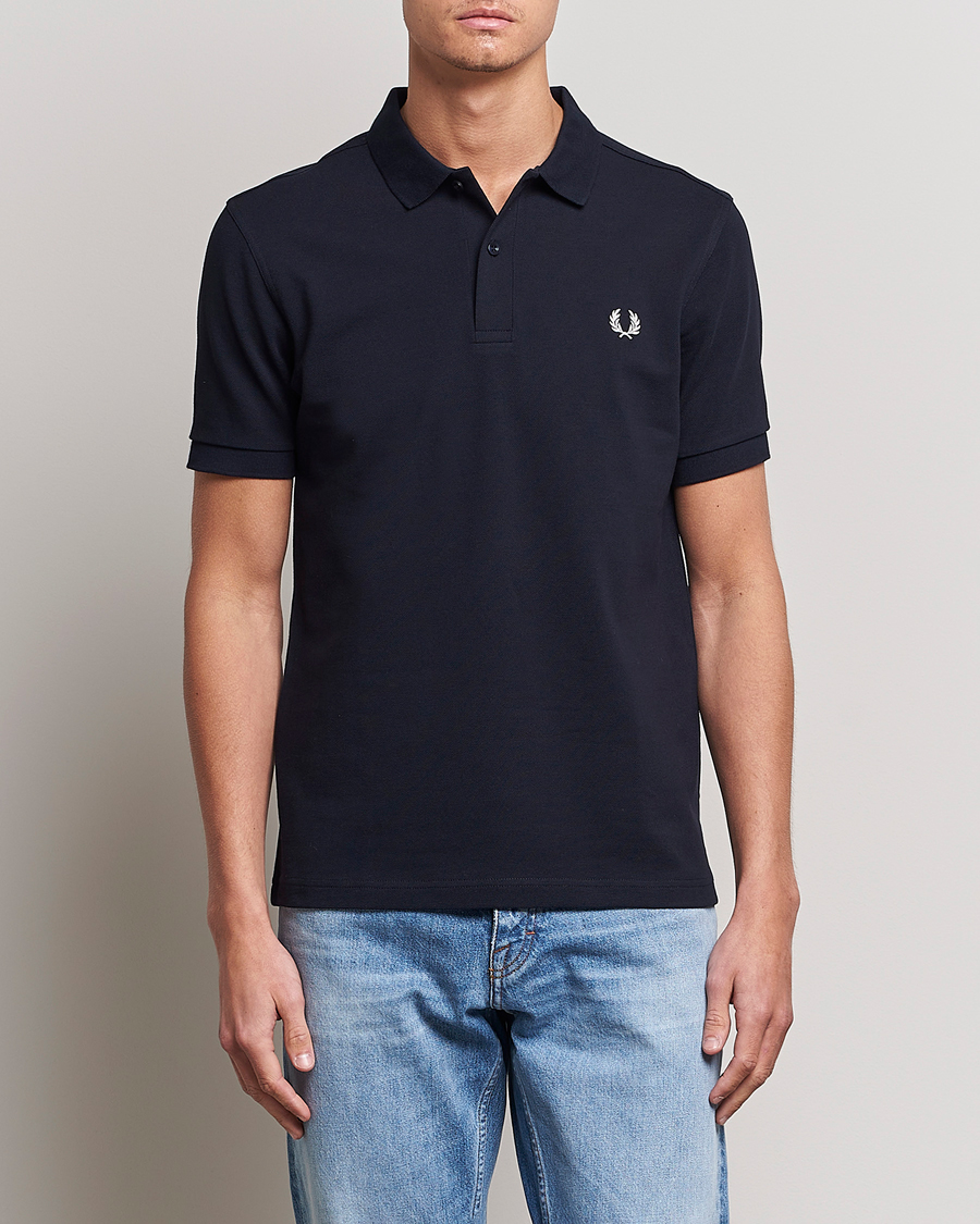 Mies | Pikeet | Fred Perry | Plain Polo Navy