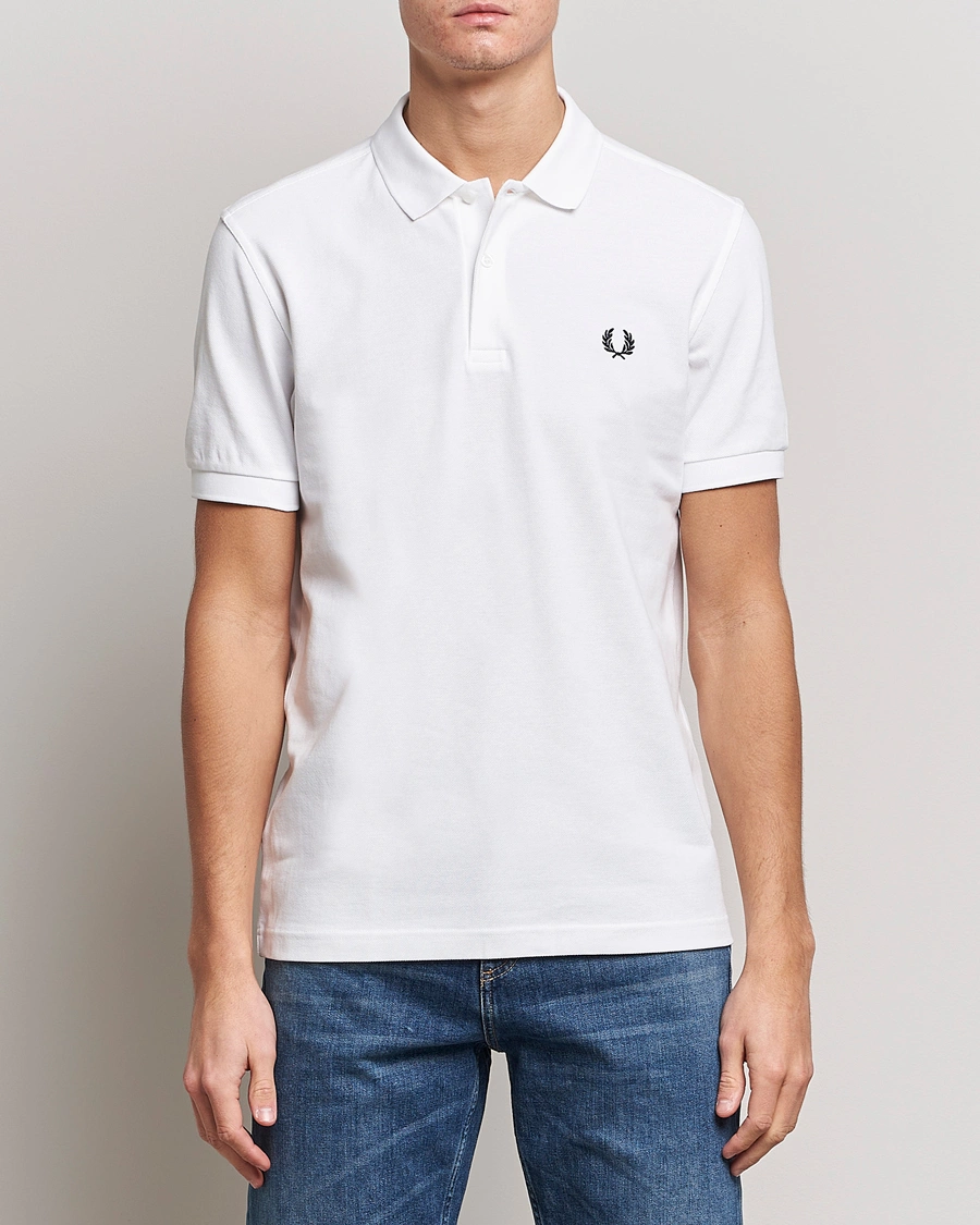 Mies | Fred Perry | Fred Perry | Plain Polo White