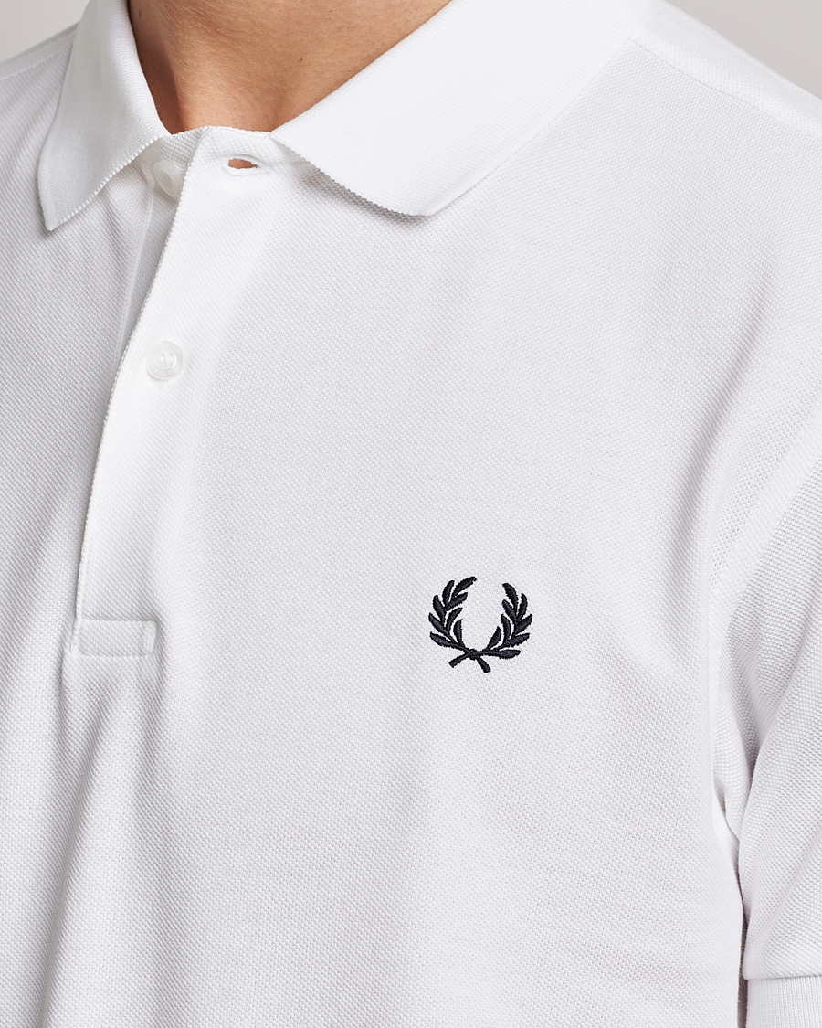 Mies | Pikeet | Fred Perry | Plain Polo White