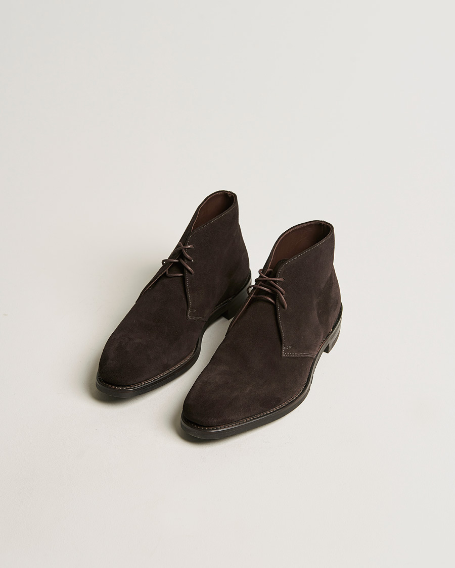 Mies | Nilkkurit | Loake 1880 | Pimlico Chukka Boot Dark Brown Suede