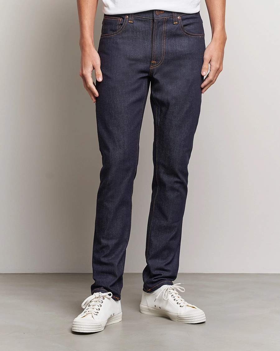 Mies | Contemporary Creators | Nudie Jeans | Lean Dean Organic Slim Fit Stretch Jeans Dry 16 Dips