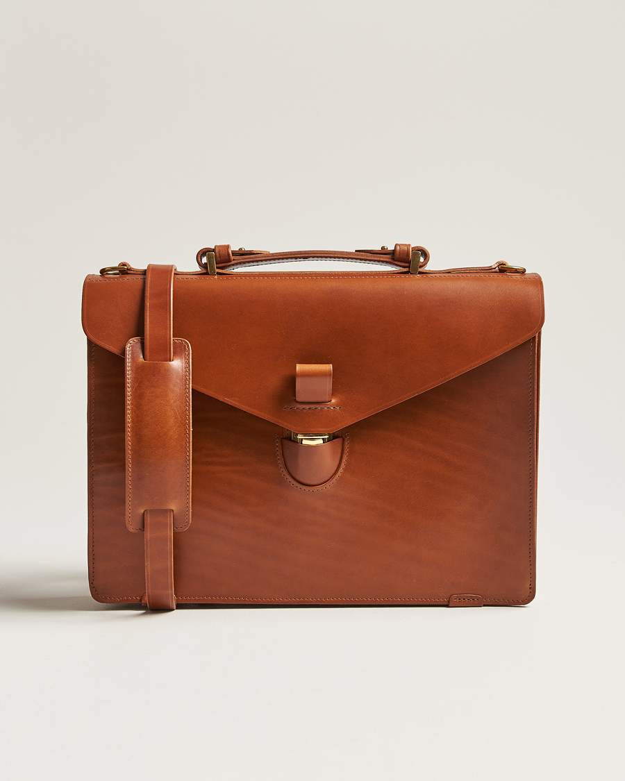 Mies | Laukut | Tärnsjö Garveri | TG1873 Briefcase Cognac