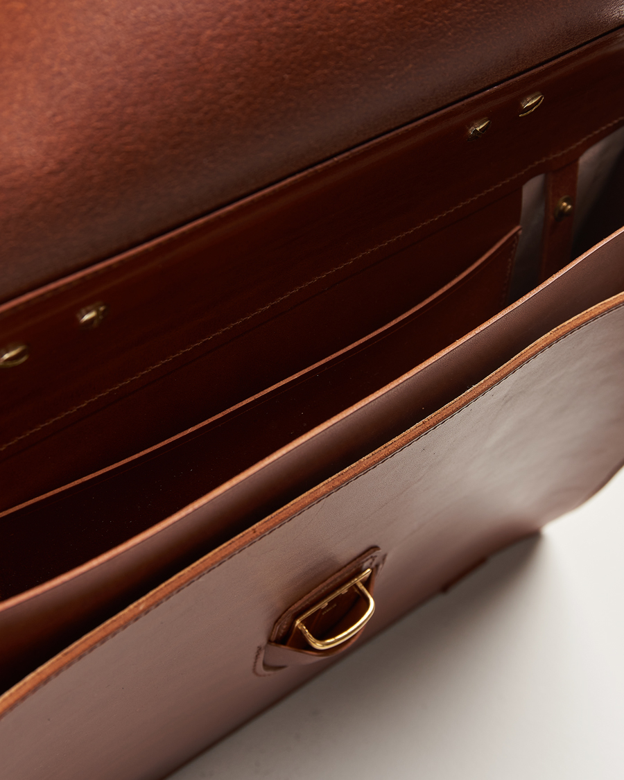 Mies | Laukut | Tärnsjö Garveri | TG1873 Briefcase Cognac