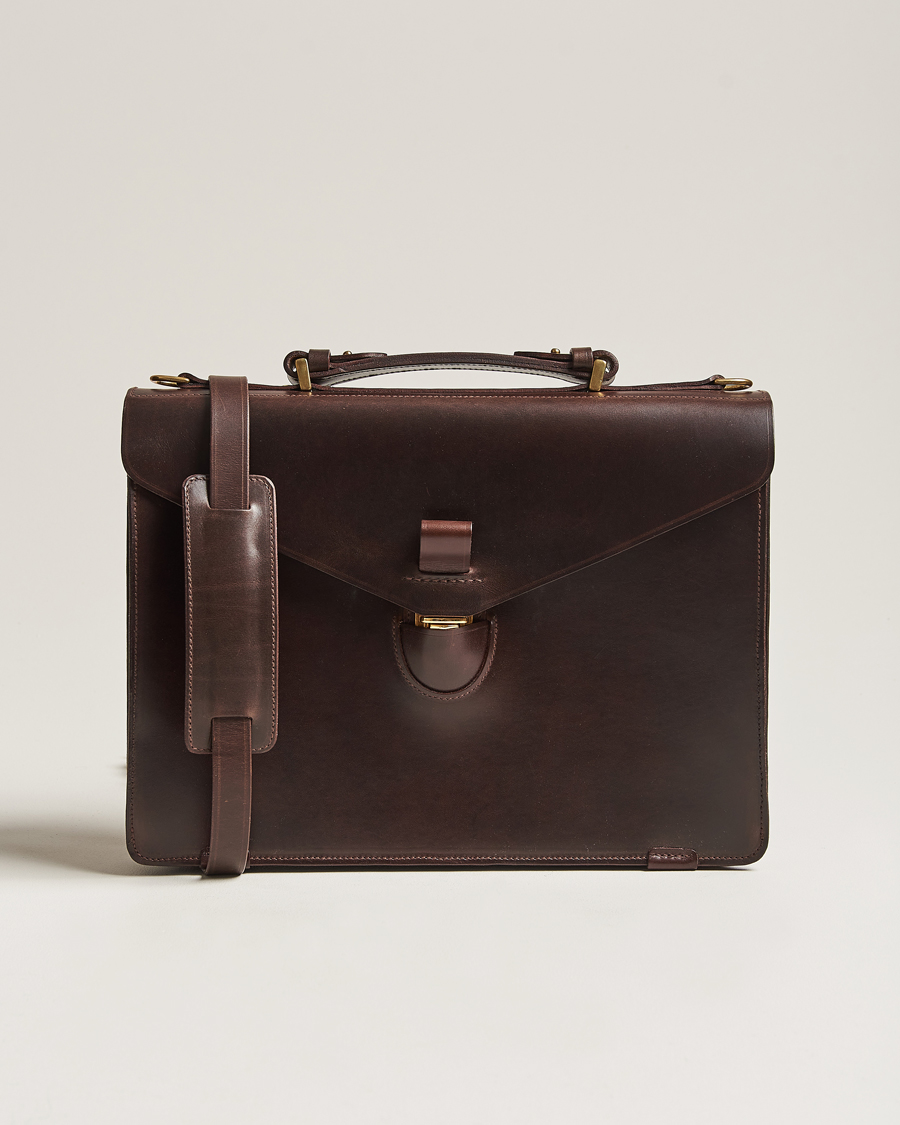 Mies | Laukut | Tärnsjö Garveri | TG1873 Briefcase Dark Brown