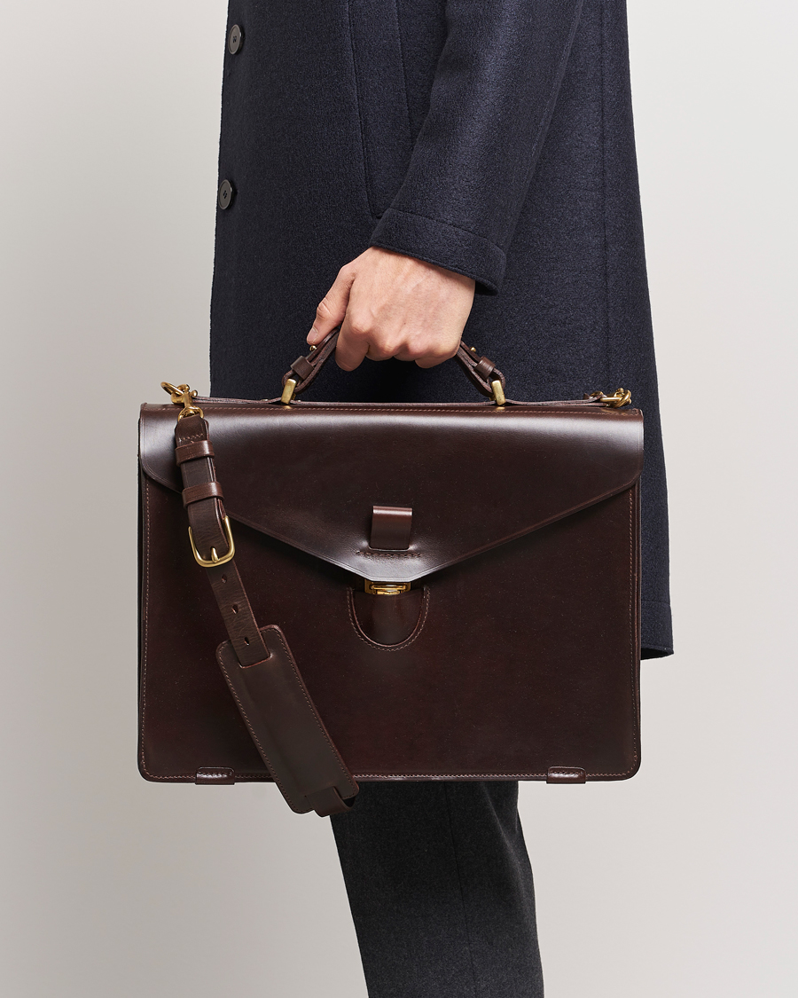 Mies | Laukut | Tärnsjö Garveri | TG1873 Briefcase Dark Brown