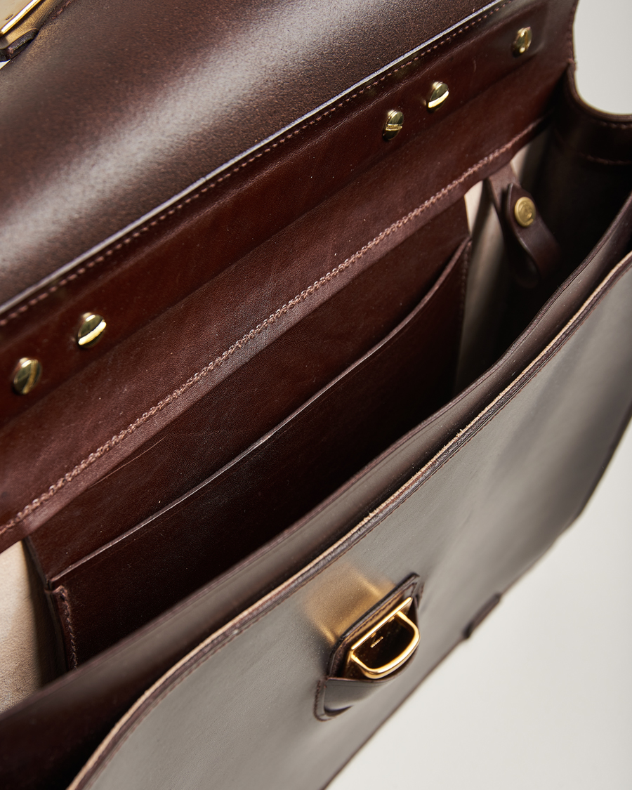 Mies | Laukut | Tärnsjö Garveri | TG1873 Briefcase Dark Brown