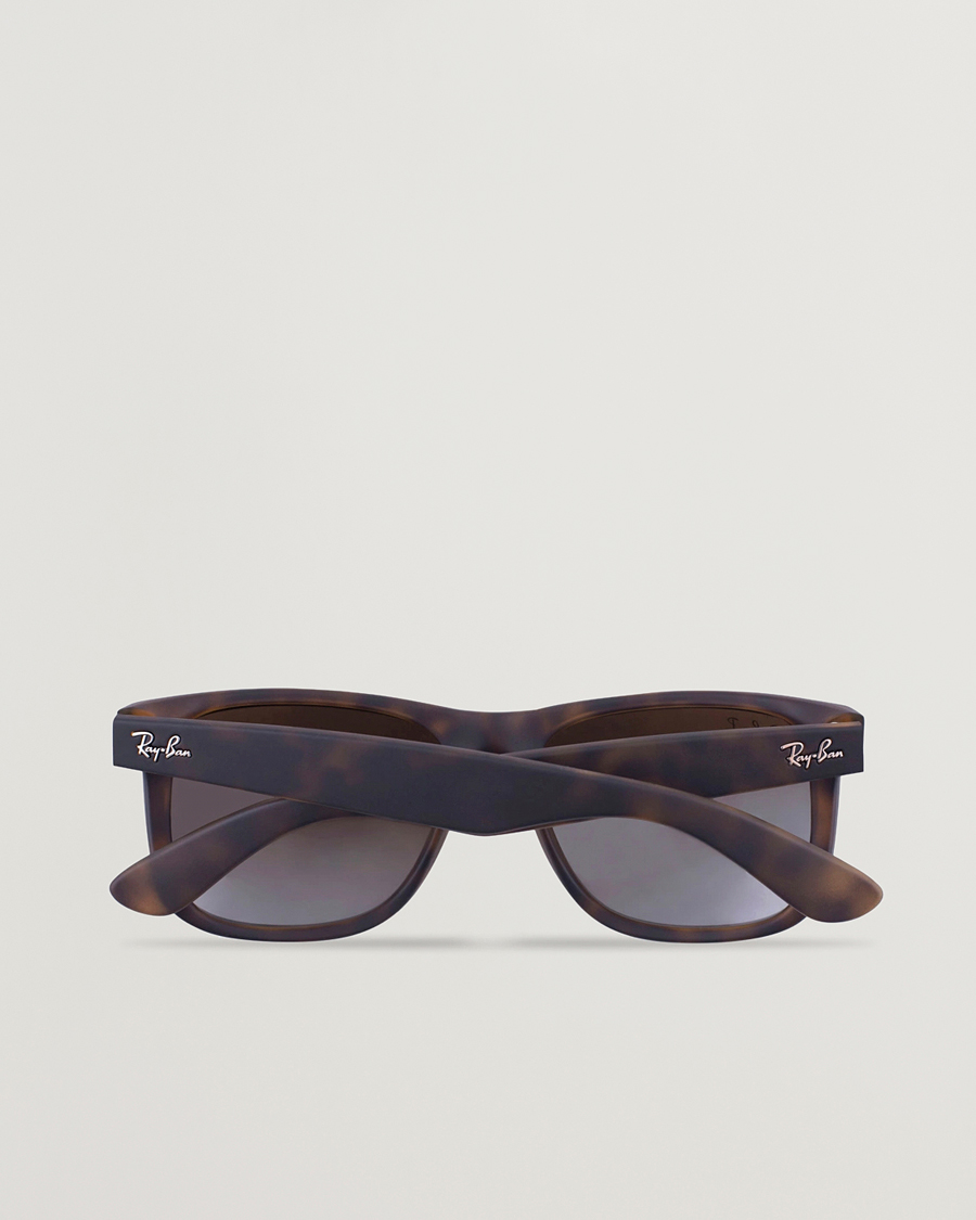 Mies | Aurinkolasit | Ray-Ban | 0RB4165 Justin Polarized Wayfarer Sunglasses Havana/Brown