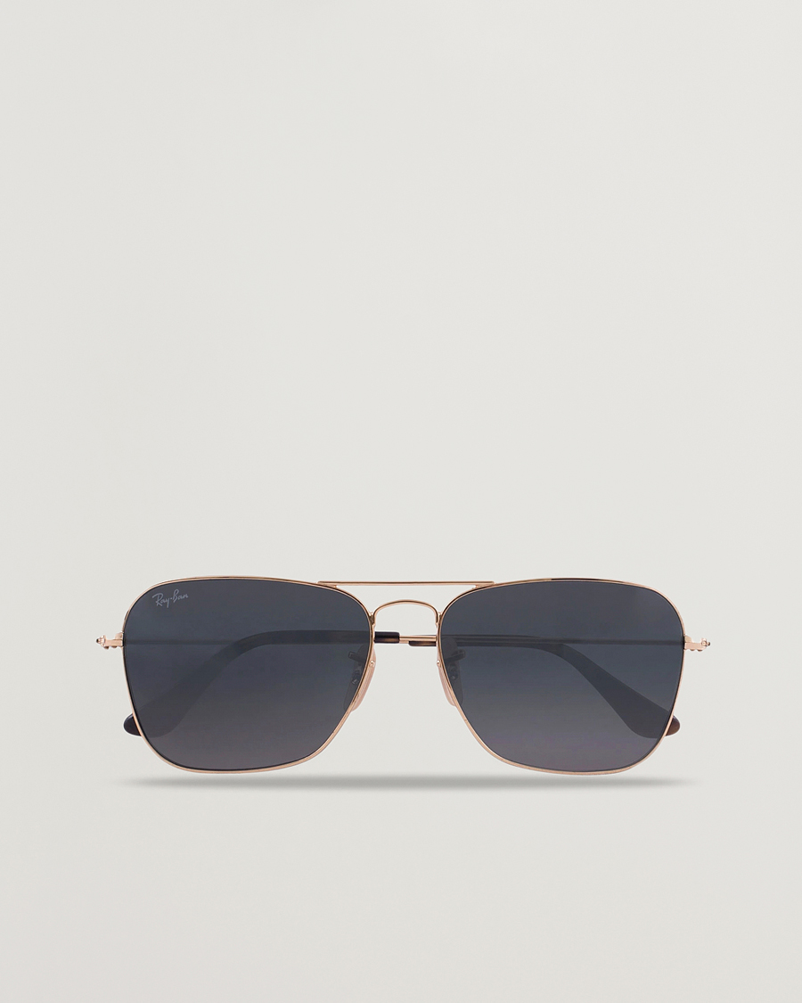 Mies | Aurinkolasit | Ray-Ban | 0RB3136 Caravan Sunglasses Gold/Grey