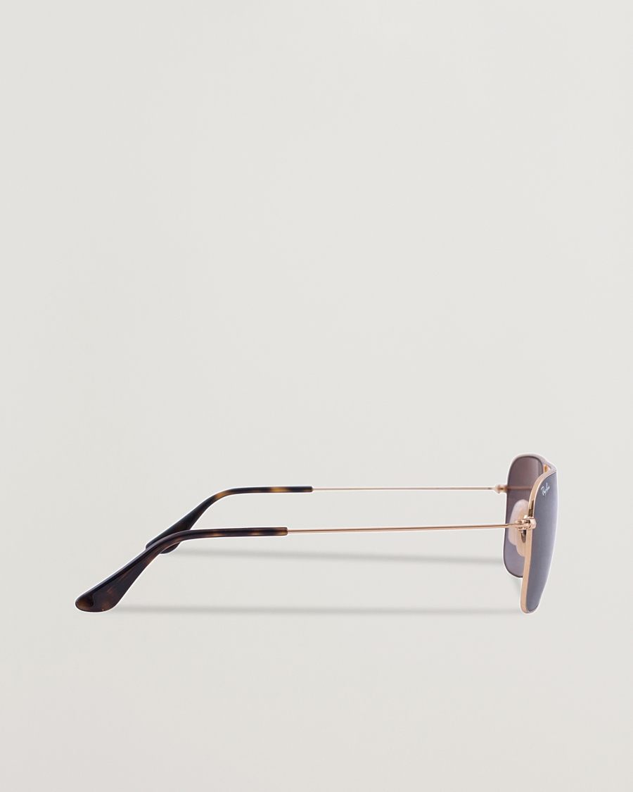 Mies | Aurinkolasit | Ray-Ban | 0RB3136 Caravan Sunglasses Gold/Grey