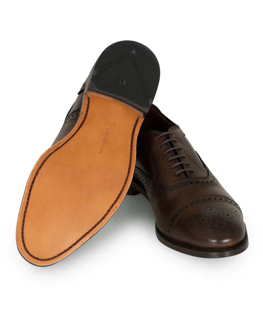 Mies | Allen Edmonds Strand Brogue Dark Brown Calf | Allen Edmonds | Strand Brogue Dark Brown Calf