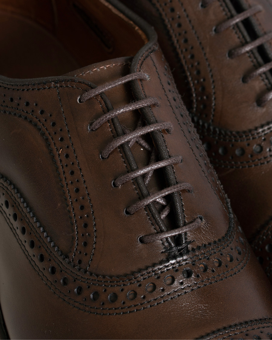 Mies | Allen Edmonds Strand Brogue Dark Brown Calf | Allen Edmonds | Strand Brogue Dark Brown Calf