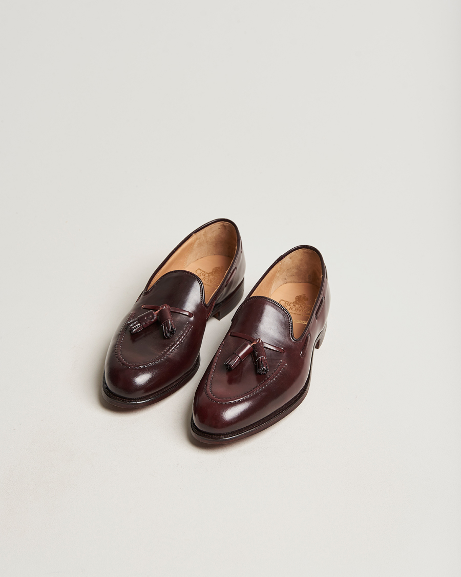 Mies | Crockett & Jones Cavendish Tassel Loafer Burgundy Cordovan | Crockett & Jones | Cavendish Tassel Loafer Burgundy Cordovan