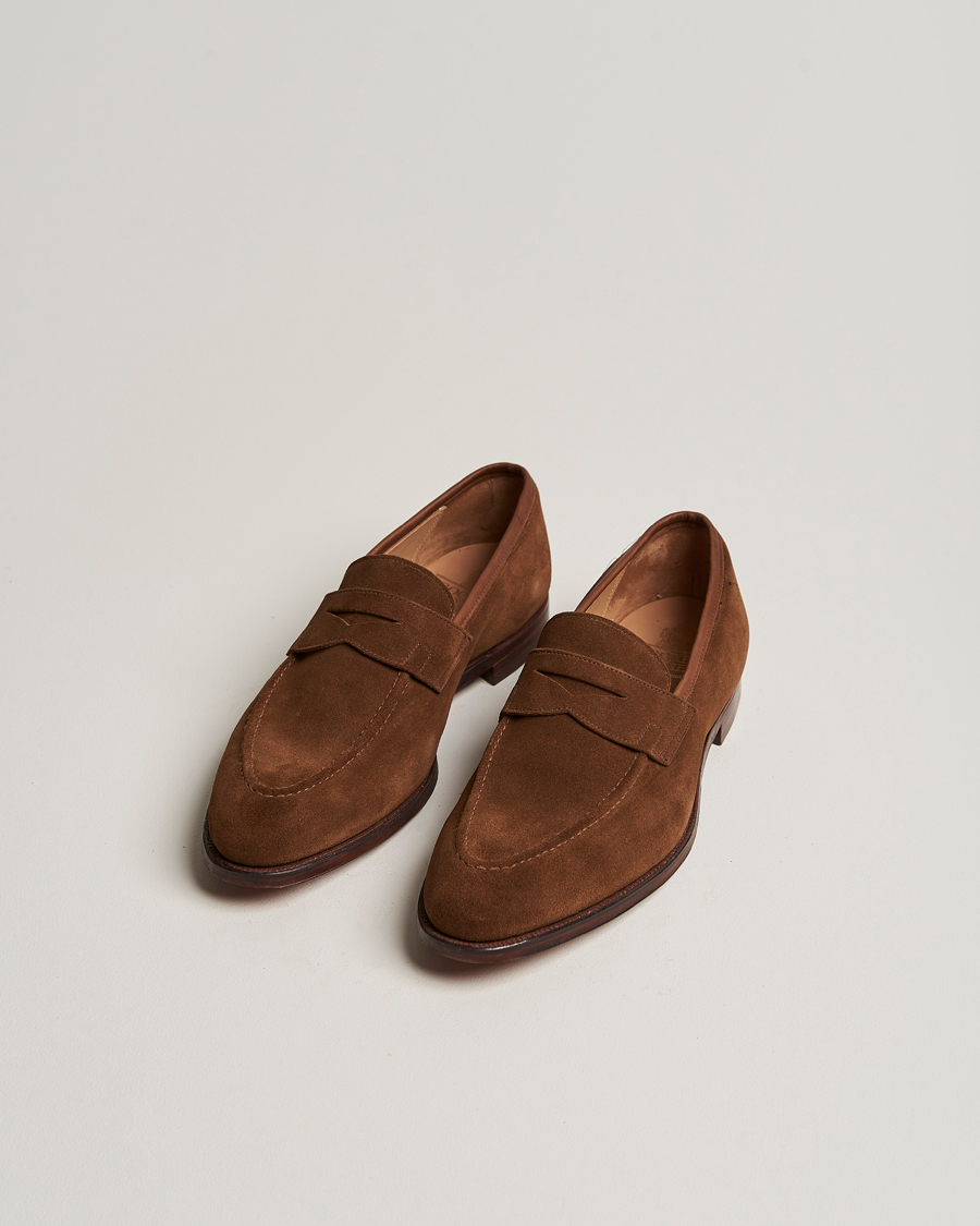 Mies | Loaferit | Crockett & Jones | Sydney Loafer Snuff Suede
