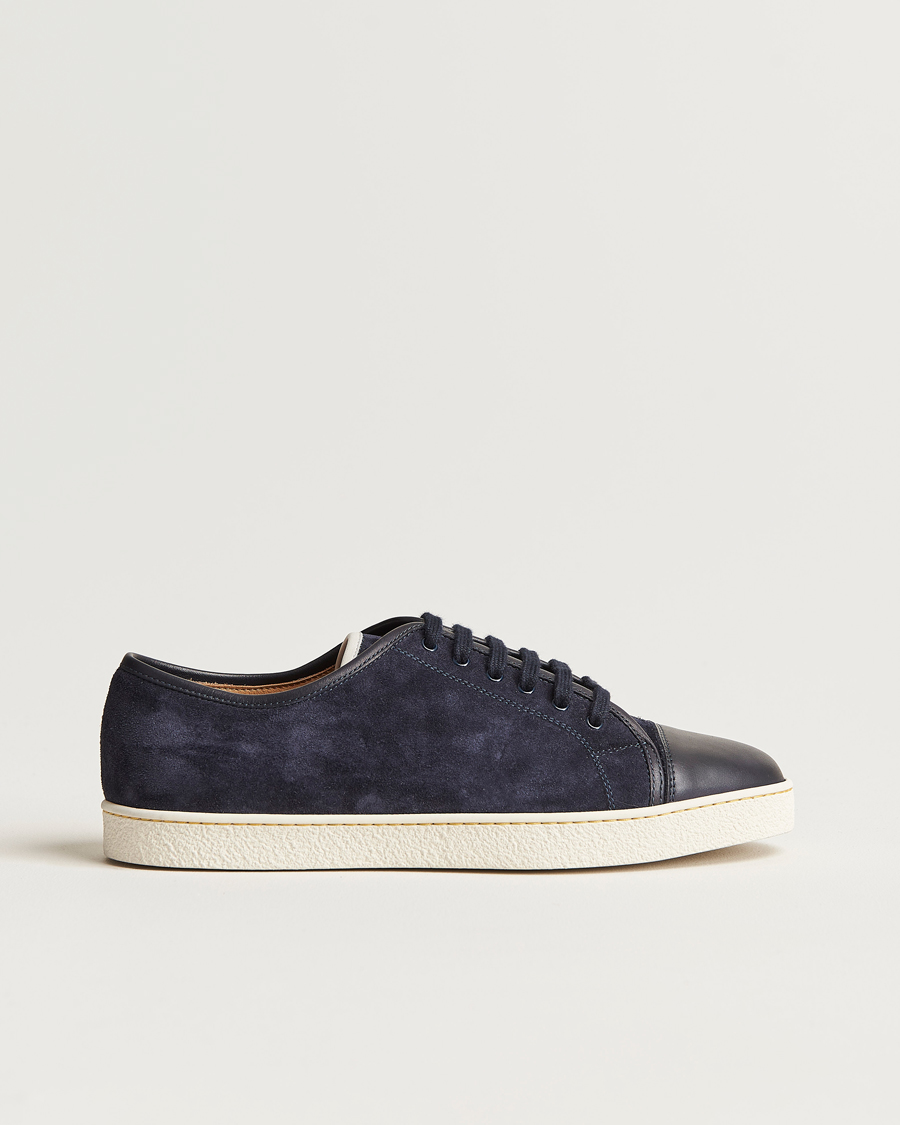 Mies | John Lobb Levah Sneaker Dusk Blue Suede | John Lobb | Levah Sneaker Dusk Blue Suede
