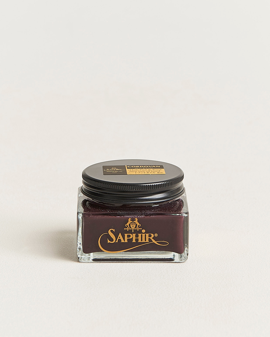 Mies | Kenkien huolto | Saphir Medaille d'Or | Cordovan Creme 75 ml Burgundy