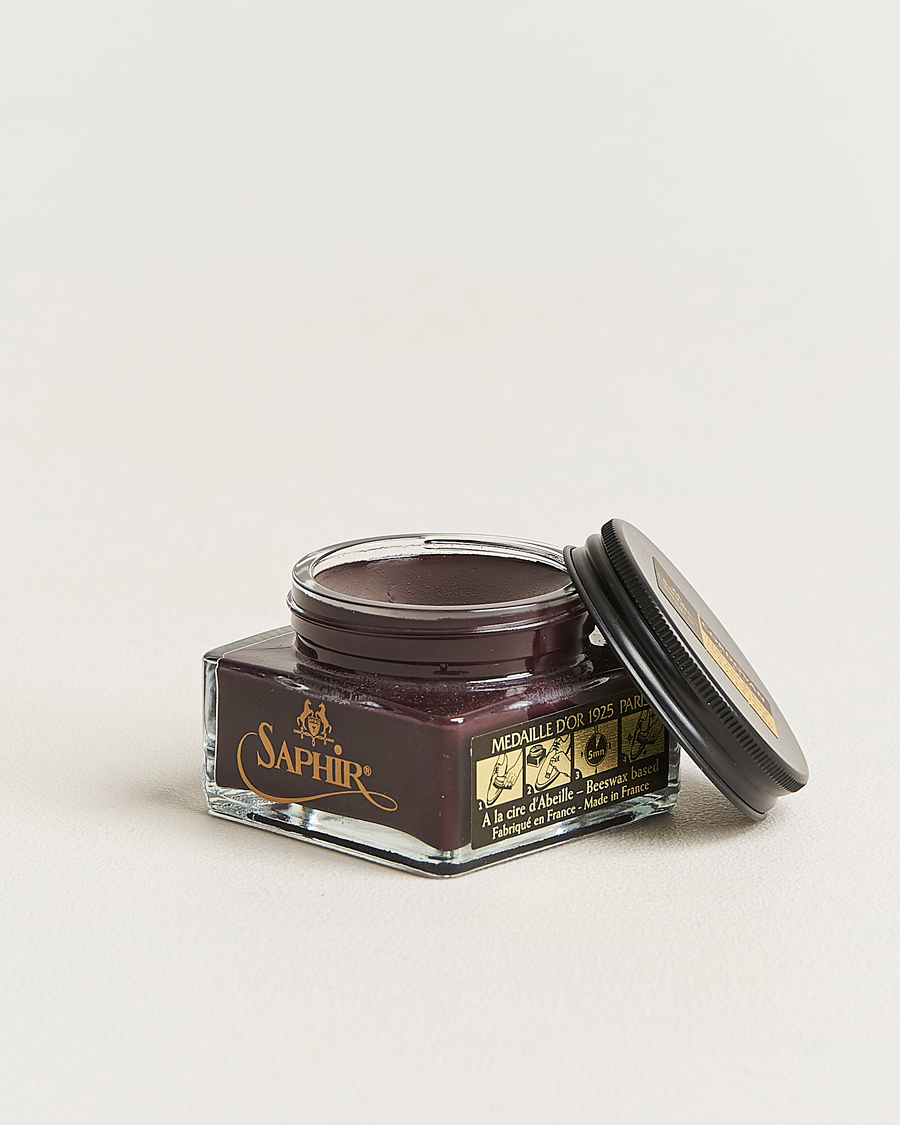 Mies | Kenkien huolto | Saphir Medaille d'Or | Cordovan Creme 75 ml Burgundy