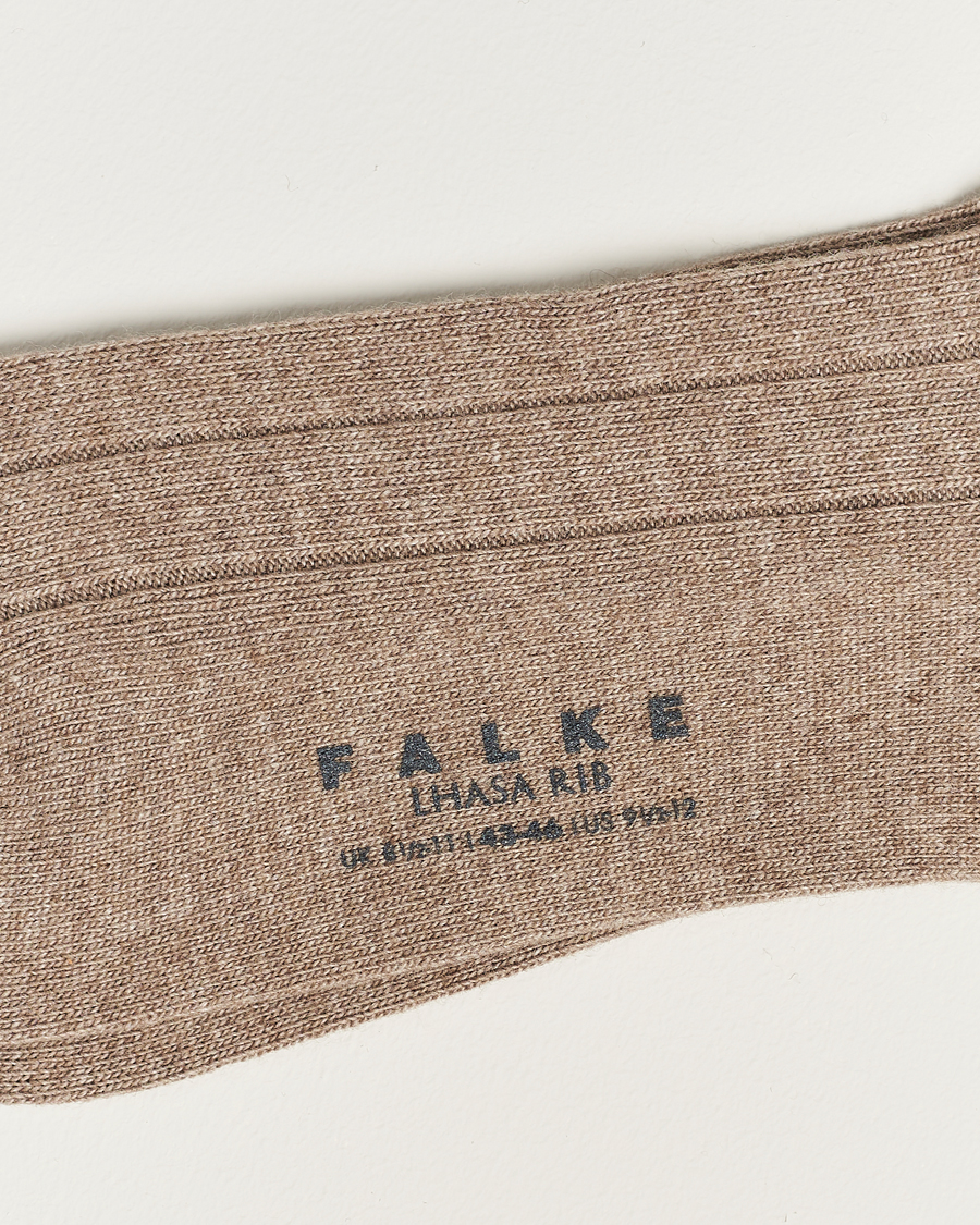 Mies | Alusvaatteet | Falke | Lhasa Cashmere Sock Nuthmeg Mel