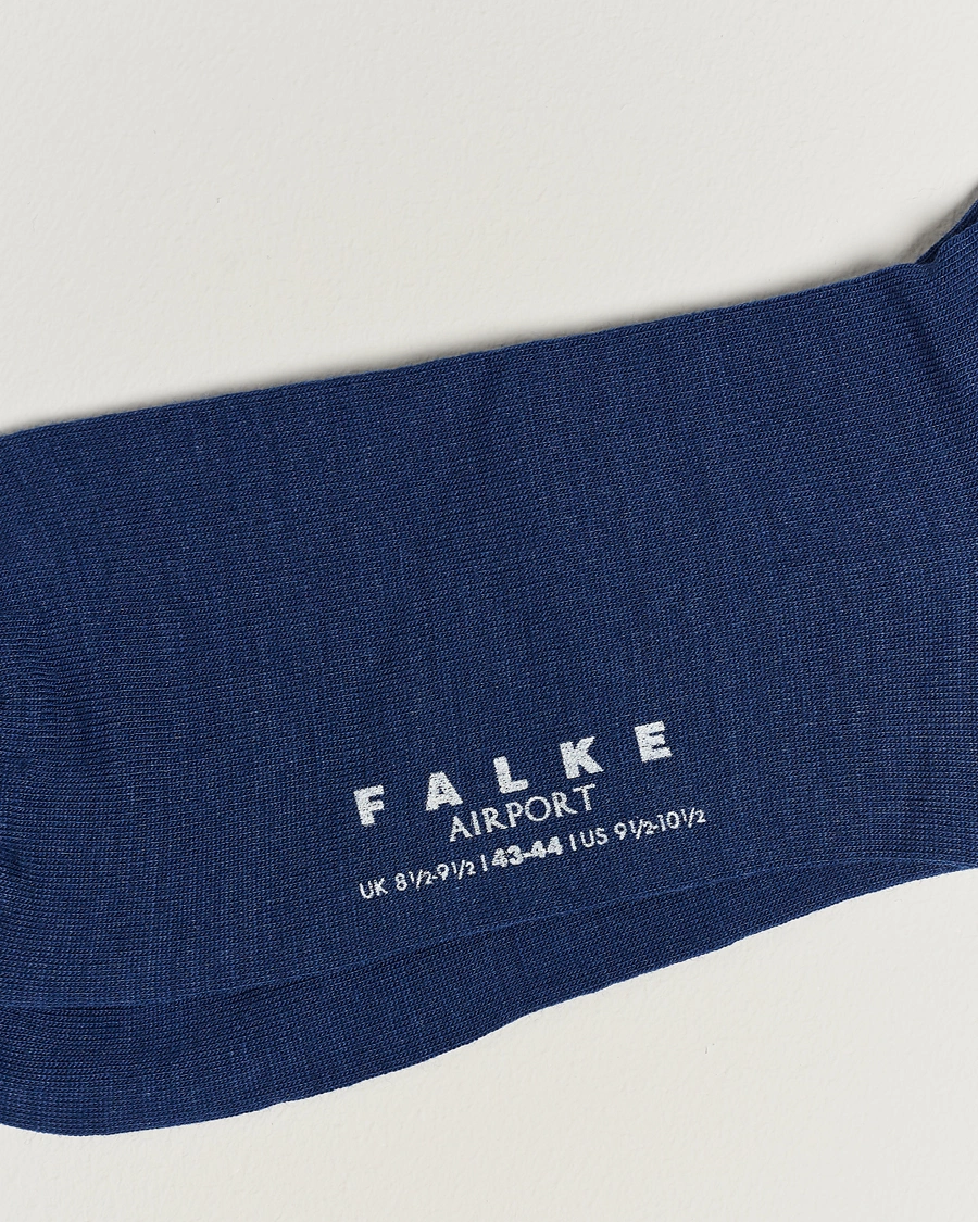 Mies |  | Falke | Airport Socks Indigo Blue
