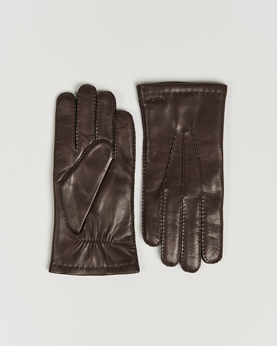 Miehet |  | Hestra | Edward Wool Liner Glove Espresso